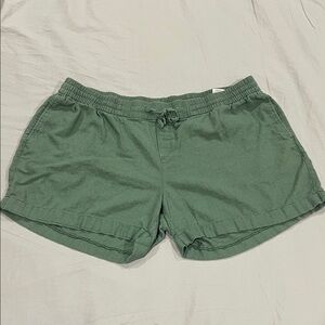 Old Navy XL linen shorts , green